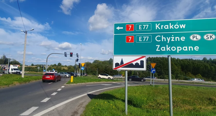 Myślenice. Wyłoniono wykonawcę budowy nowego węzła w Myślenicach, na skrzyżowaniu Zakopianki z ul. Sobieskiego