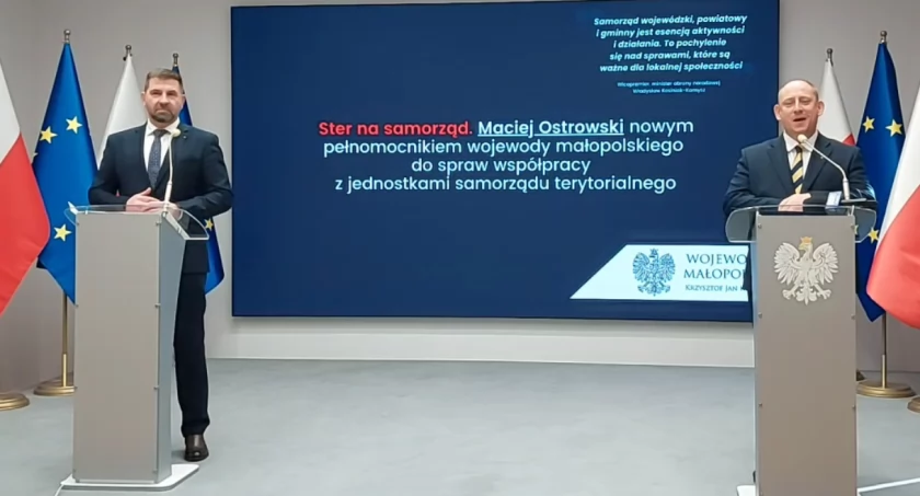 Maciej Ostrowski nowym pełnomocnikiem wojewody małopolskiego do spraw współpracy z jednostkami samorządu terytorialnego