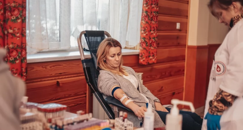 Węglówka. 39 osób oddało ponad 17 litrów krwi 