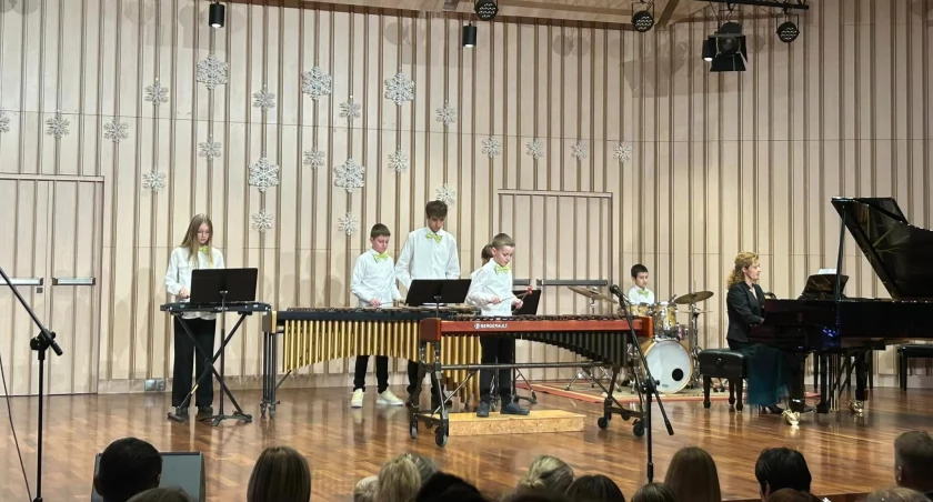  Koncert Noworoczny 2024 w Państwowej Szkole Muzycznej I st. im. Ludomira Różyckiego w Myślenicach
