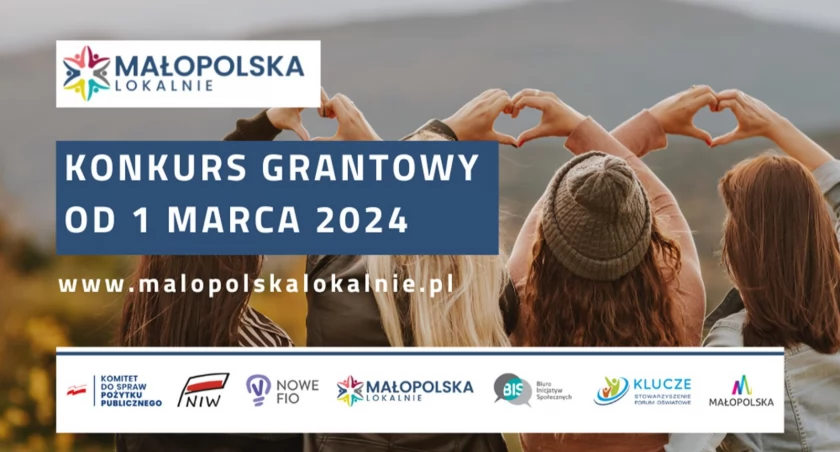 Jubileuszowa X edycja konkursu grantowego Małopolska lokalnie - sprawdź, jak wziąć udział