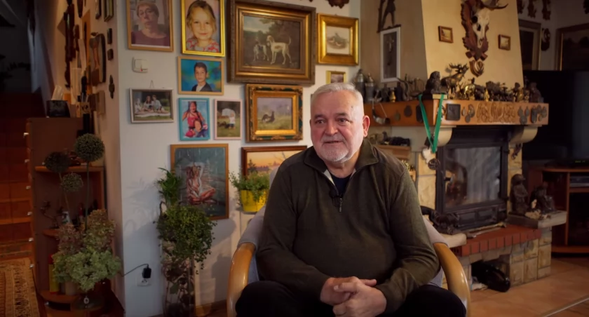 Pięć pokoleń z lasem. Roman - całe życie pracował z ludźmi i dla ludzi