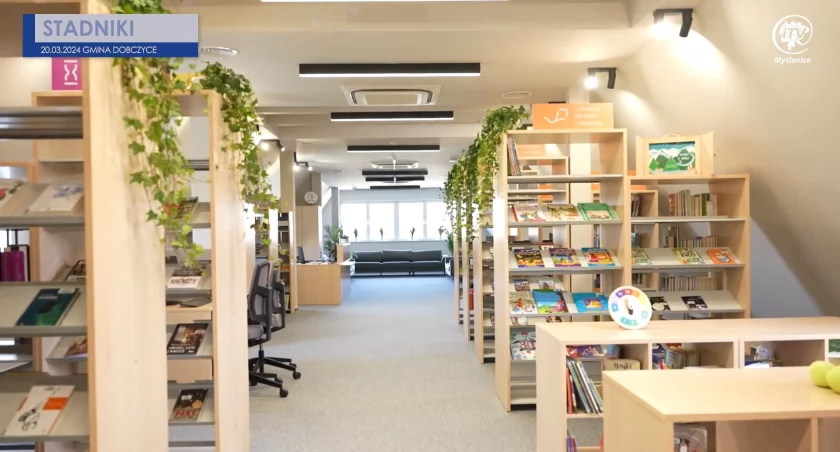Uroczyste otwarcie biblioteki publicznej w Stadnikach