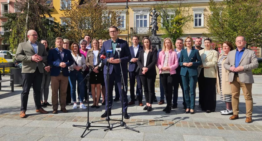 Konferencja prasowa KWW Jarosława Szlachetki 