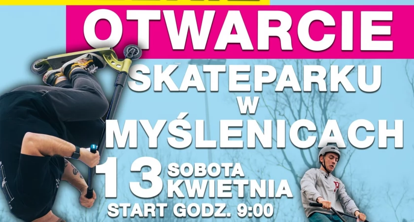 Otwarcie skateparku w Myślenicach 