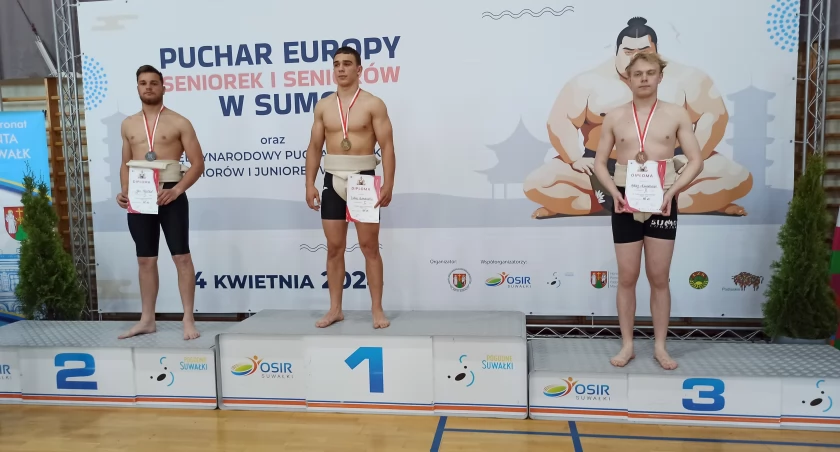 Srebrny Jan Mastela na Pucharze Europy Seniorów i Juniorów w Sumo- Suwałki 2024 