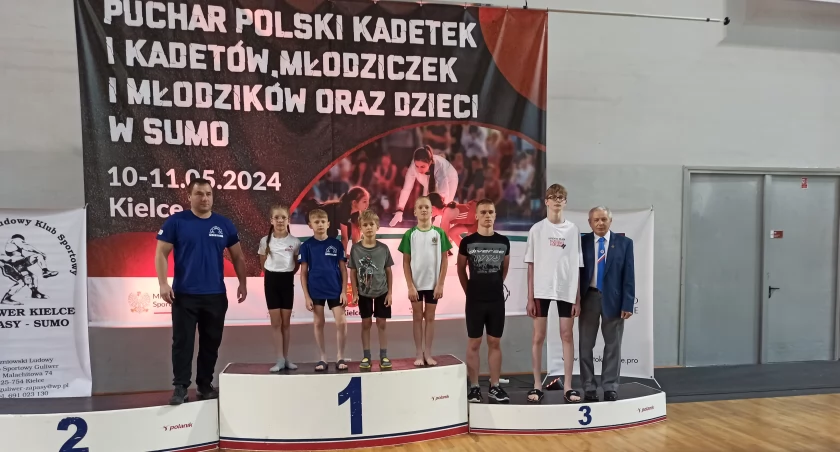 Kolejne znakomite starty zawodników sumo KS Dalin Myślenice ! Z Kielc do Myślenic przywieźli medale ! 