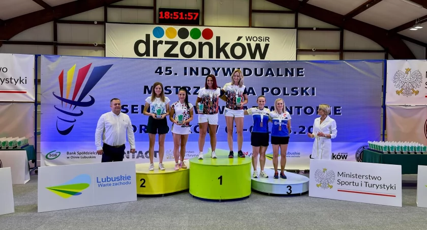 Zawodnicy TKKF UKLEJNA Myślenice na medal w 45. Indywidualnych Mistrzostwach Polski Seniorów W Badmintonie !