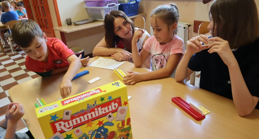 Dobczyce. W wakacje nie ma nudy, bo można zagrać w Rummikuba 