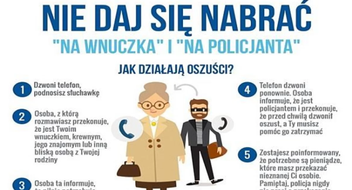 Seniorze nie daj się oszukać!!!