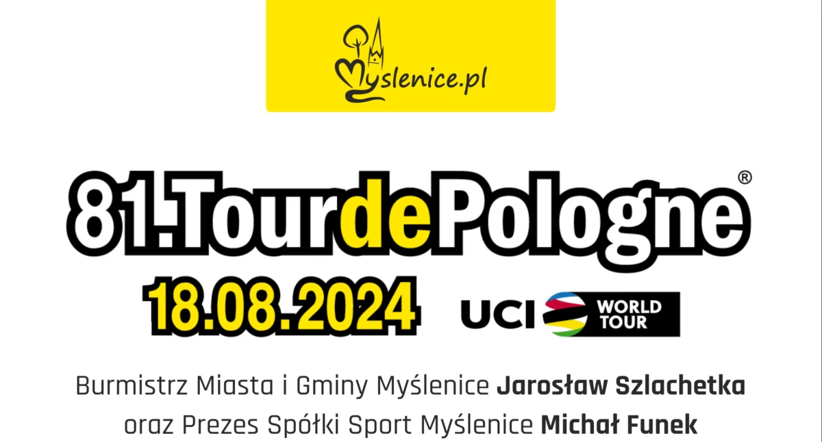 Tour de Pologne z premią lotną w Myślenicach - zaproszenie do strefy kibica przy hali widowiskowo-sportowej na Zarabiu!