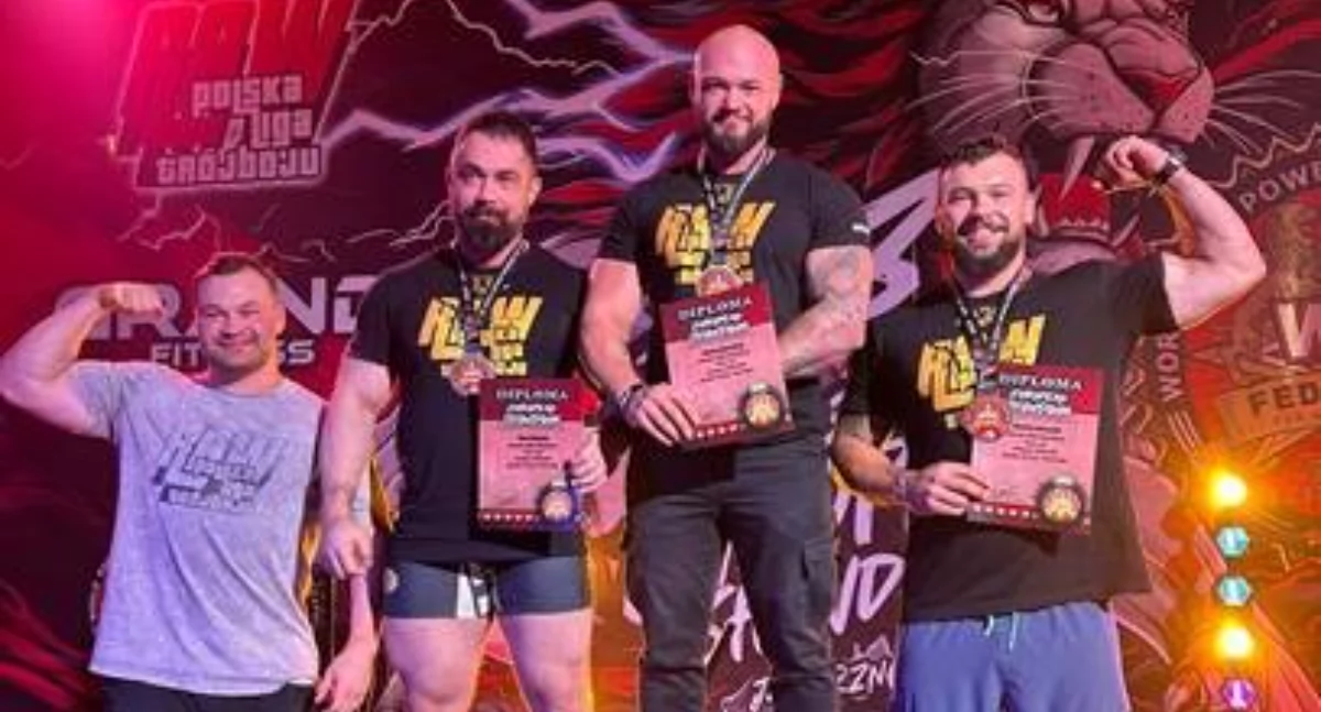 Mieszkaniec powiatu myślenickiego z kolejnymi medalami, tym razem na Mistrzostwach Europy w Trójboju Siłowym