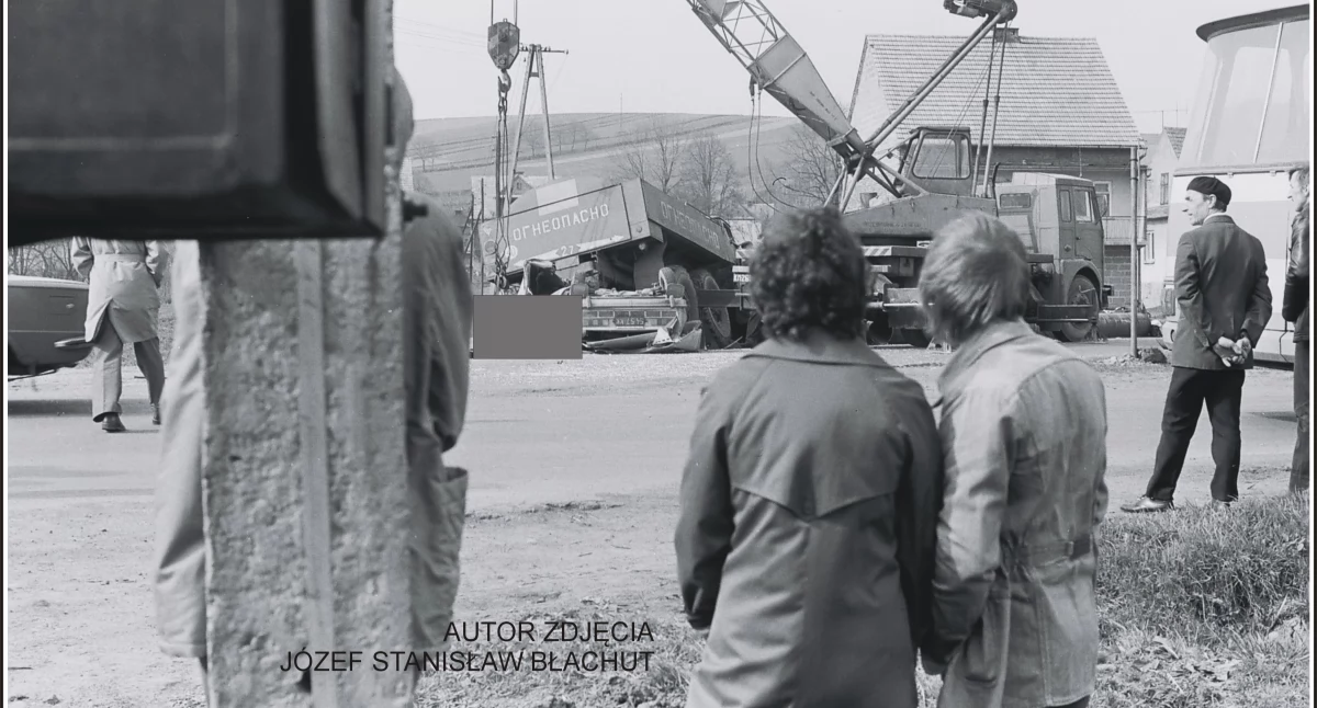 Perły Myślenic. Rok 1981 wypadek drogowy z udziałem Rosjan