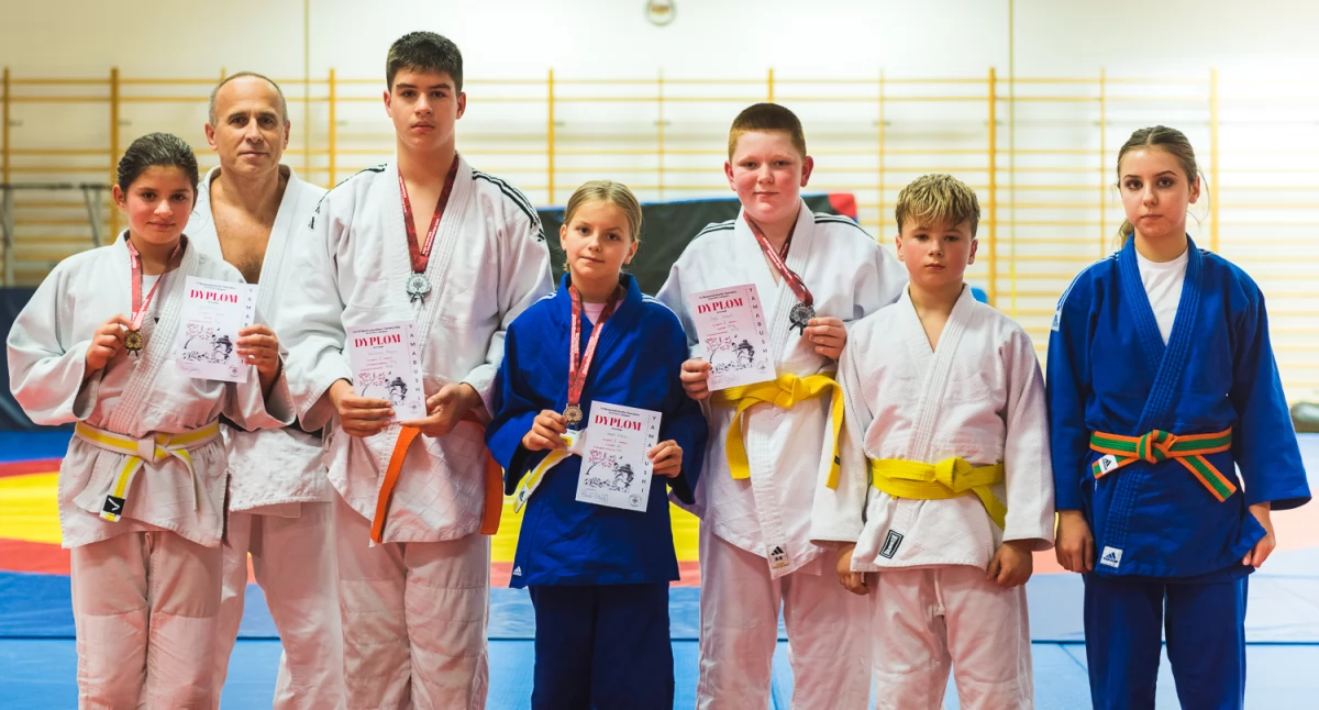 4 medale myślenickich sokołów na Międzynarodowym Turnieju Judo w Zakopanem 