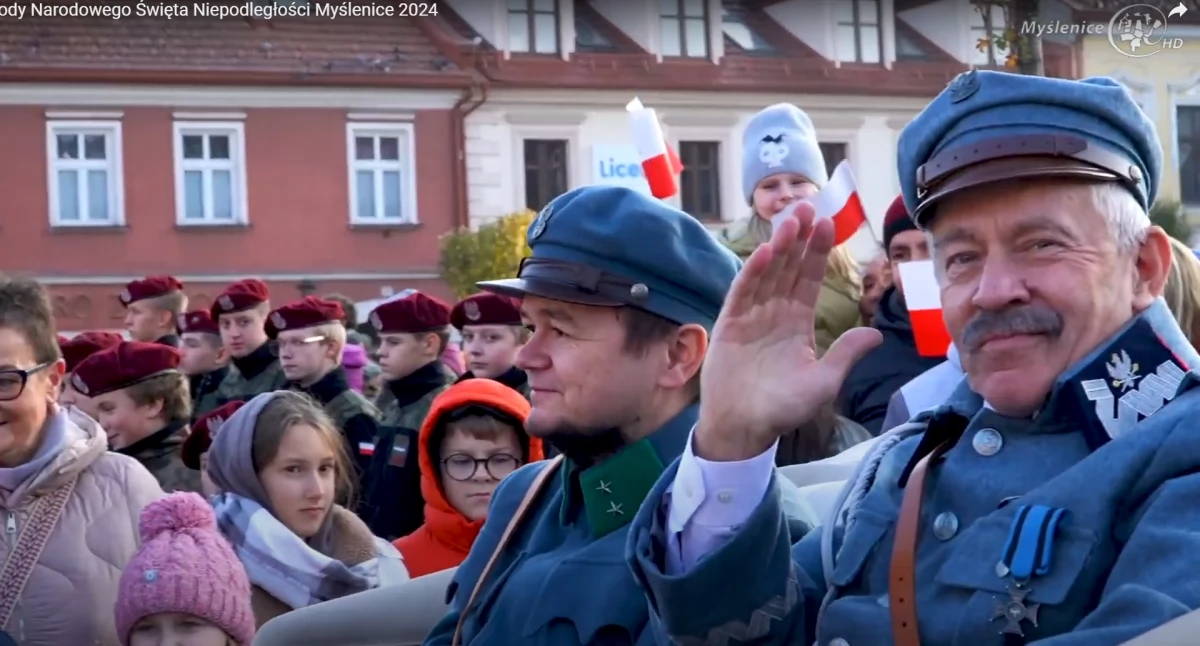 Obchody Święta Niepodległości 11 Listopada na myślenickim rynku 2024 [TRANSMISJA NA ŻYWO]