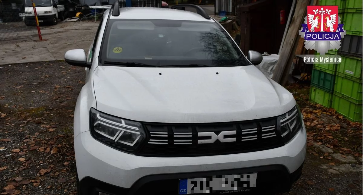 Ukradli samochód w Czechach – wpadli w ręce myślenickich policjantów