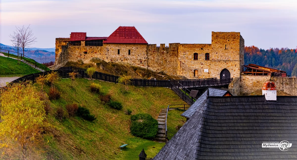 Dobczyce. Na zamku widać (będzie) zmiany 