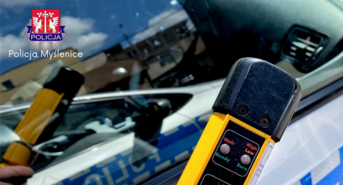 Policja Myślenice. Dwa dni i dziewięciu kierowców, którzy prowadzili pod wpływem alkoholu 