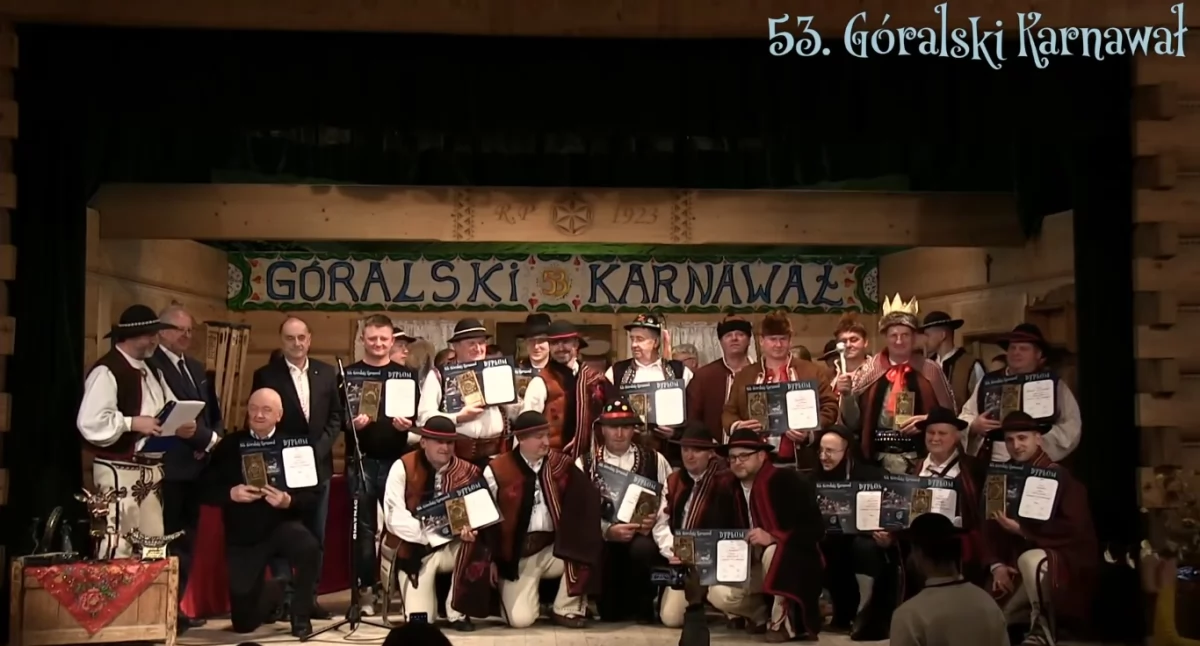 53. Góralski Karnawał w Bukowinie Tatrzańskiej zakończony. Trzy grupy z powiatu myślenickiego nagrodzone!