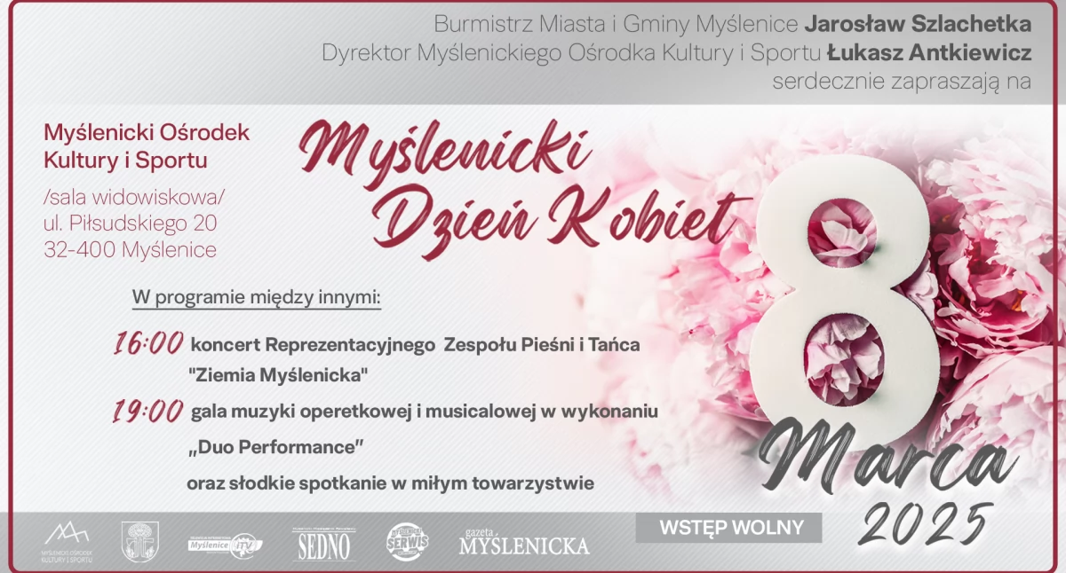 Dzień Kobiet w Myślenickim Ośrodku Kultury i Sportu 2025