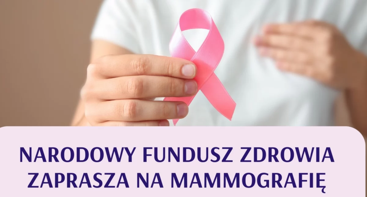 Narodowy Fundusz Zdrowia zaprasza mieszkanki powiatu myślenickiego na mammografię.  Mammobus zaparkuje w Lubniu i  w Myślenicach