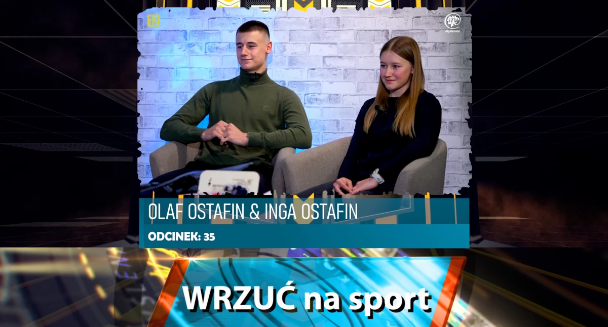 Wrzuć na Sport. Inga i Olaf Ostafin - zawodnicy BMX Racing KS Luboń Skomielna Biała 