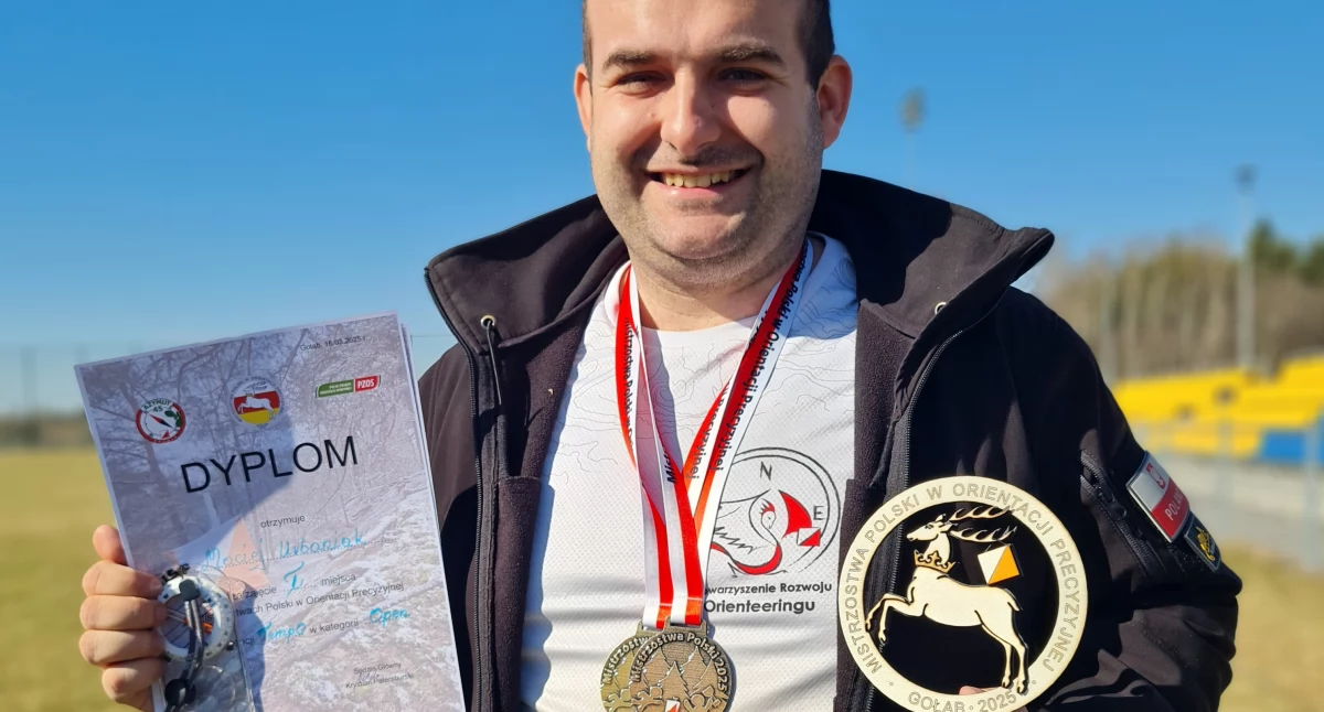Maciej Urbaniak Mistrzem Polski w Orientacji Precyzyjnej! Sukcesy myślenickiego klubu na Mistrzostwach Polski w Gołębiu !