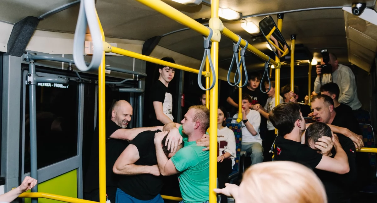 Ulicami Myślenic jeździł nietypowy autobus... [GALERIA ZDJĘĆ]