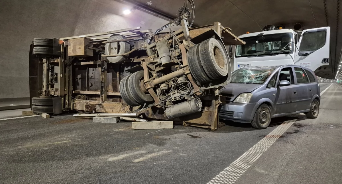 Zakopianka tunel. Tak wyglądały ćwiczenia w tunelu pod Luboniem Małym 