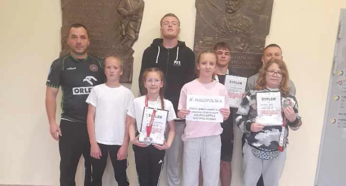 Myśleniccy medaliści na Pucharze Polski Kadetów i Młodzików oraz Dzieci w Sumo - Kielce 2025