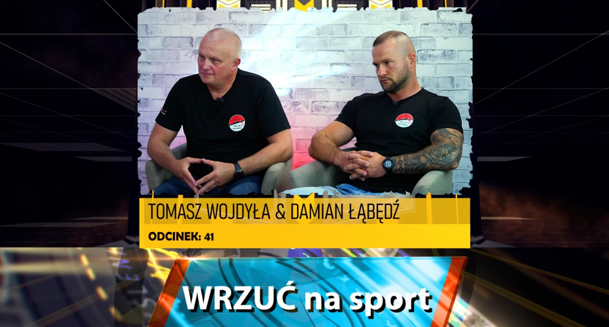Wrzuć na Sport - senpai Tomasz Wojdyła 1 KYU i senpai Damian Łabędź 2 KYU. Klub karate Mawashi
