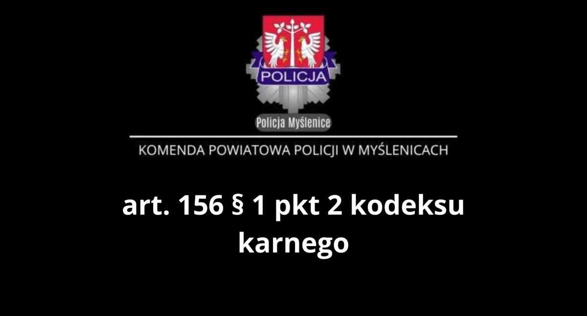 Policja. Brutalne pobicie w Myślenicach – 18-latek w areszcie