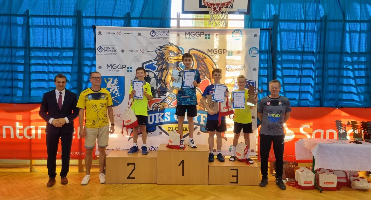 Mistrzostwa Województwa Małopolskiego w Badmintonie 2025 – sukcesy zawodników TKKF Uklejna Myślenice