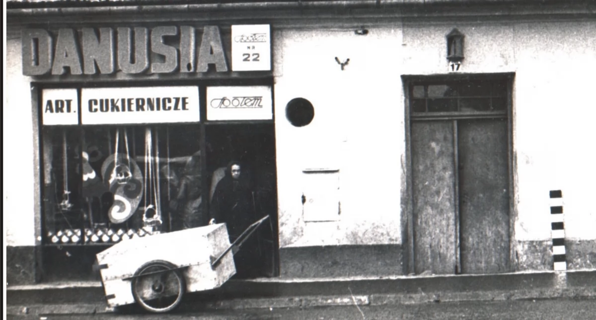 Perły Myślenic. Cukiernia Danusia PSS Myślenice i Bazar Ludowy  Bronisławy Wyroba
