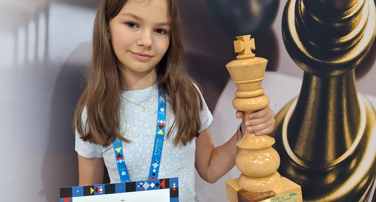 Zuzanna Góralik Mistrzynią Ogólnopolskich Mistrzostw Szkół  i Przedszkoli w Szachach w kategorii klas 5 dziewcząt
