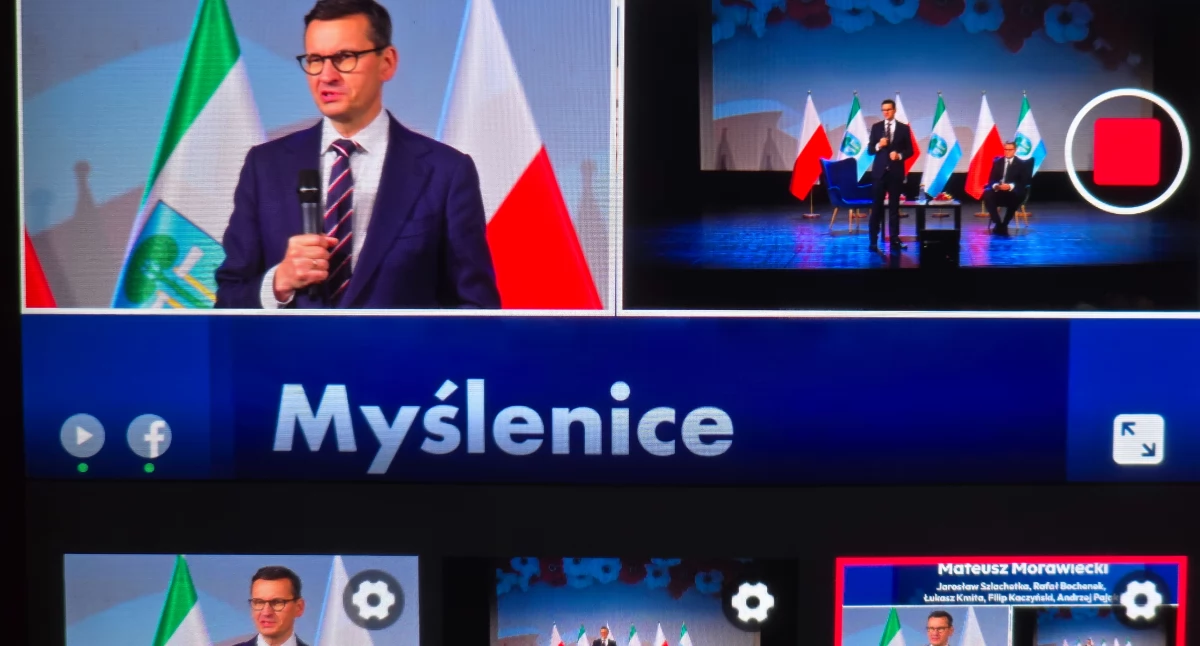 Mateusz Morawiecki w Myślenicach- transmisja na żywo ze spotkania z mieszkańcami w Myślenickim Ośrodku Kultury i Sportu 
