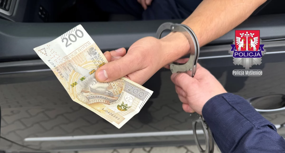Chciał się dogadać... - 52-latek próbował wręczyć policjantom łapówkę