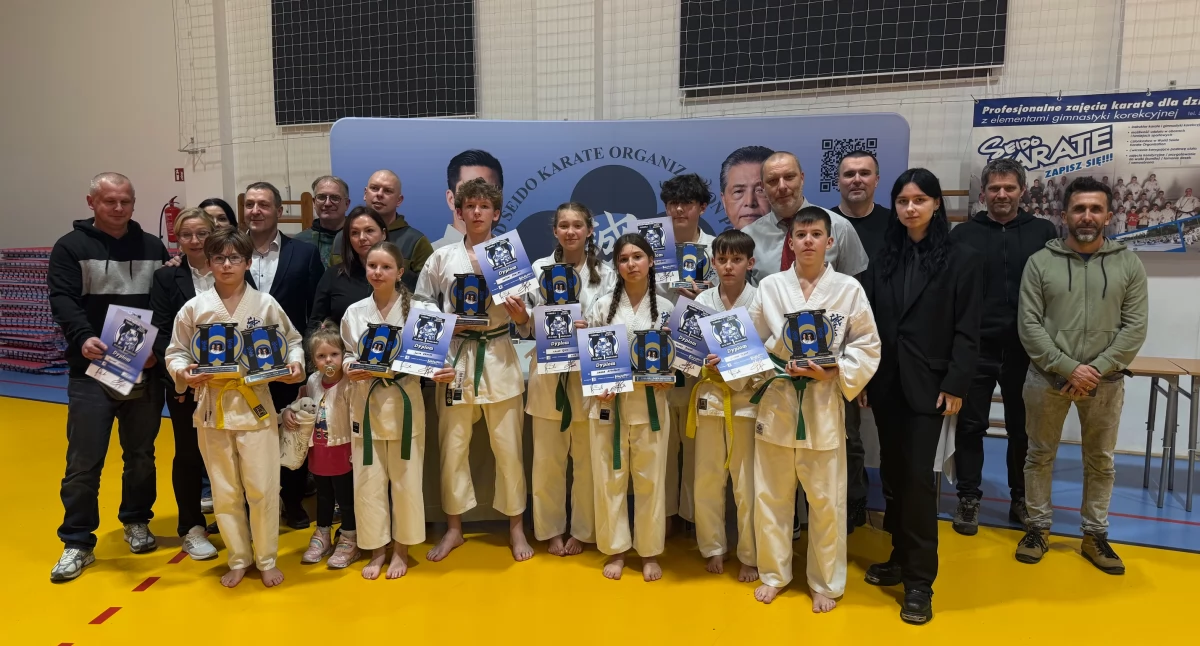 Mocna myślenicka reprezentacja na  II Ogólnopolski Turniej Juniorów Seido Karate