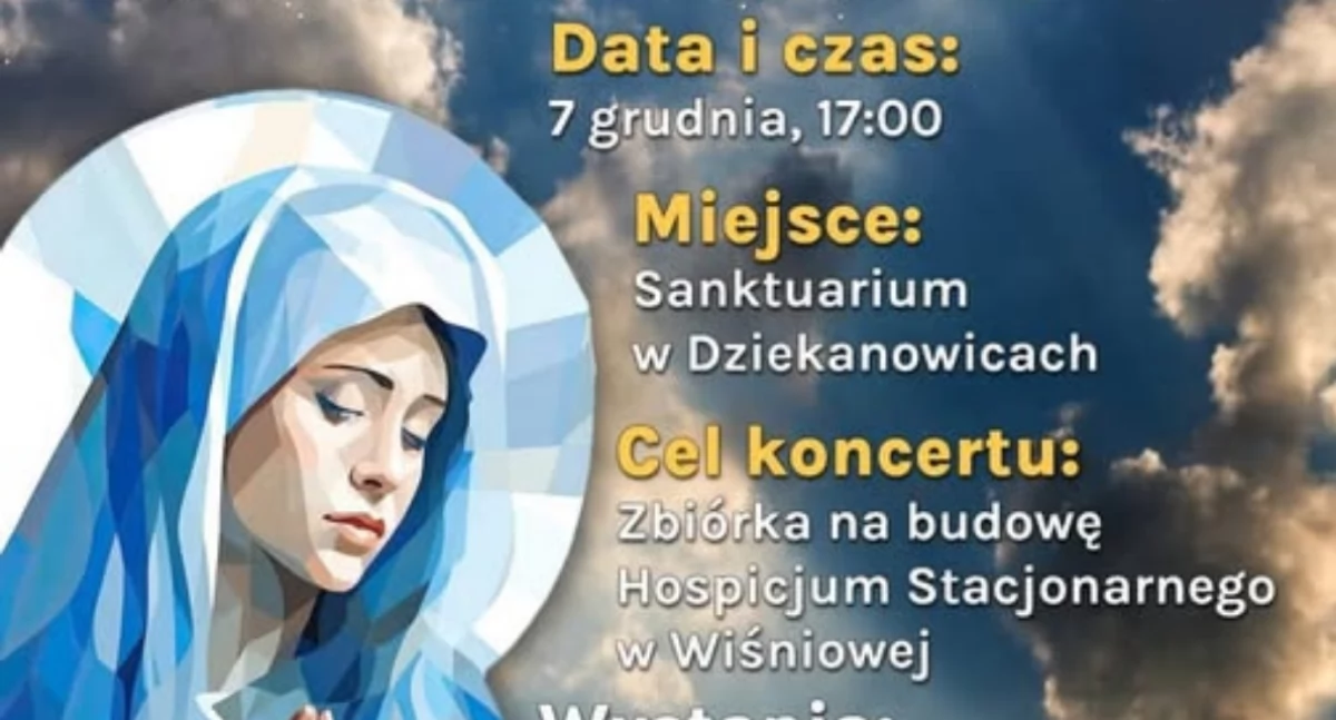 Dziekanowice. Charytatywny Koncert Pieśni Maryjnych Totus Tuus - wydarzenie odbędzie się 7 grudnia 