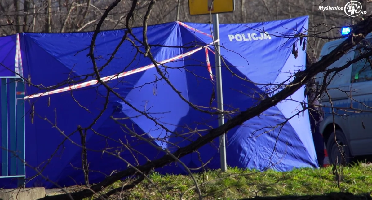 PILNE. Myślenice. 23 letni napastnik zaatakował dwie osoby, został zastrzelony przez policjantów [REPORTAŻ VIDEO]
