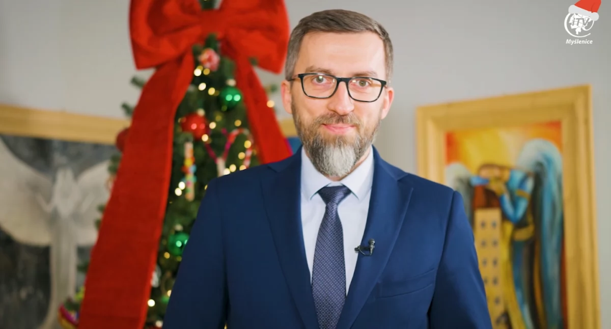 Świąteczne życzenia dla mieszkańców gminy Wiśniowa 