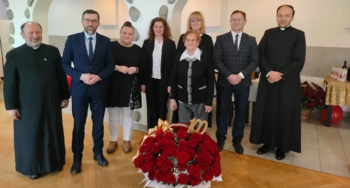 Gmina Wiśniowa: 1 stycznia setne urodziny obchodziła Pani Stefania Twardosz, mieszkanka Kobielnika 