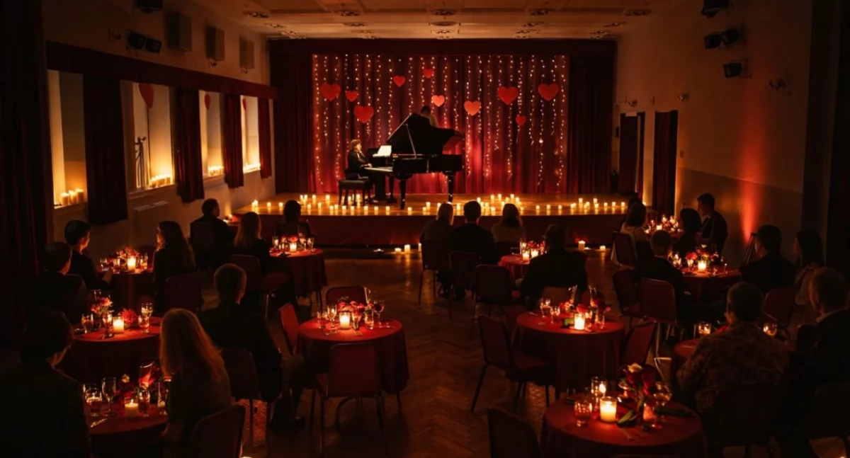 Wiśniowa: Walentynkowy koncert przy blasku świec. Wstęp wolny- warto jednak zadzwonić i zarezerować miejsce |2026