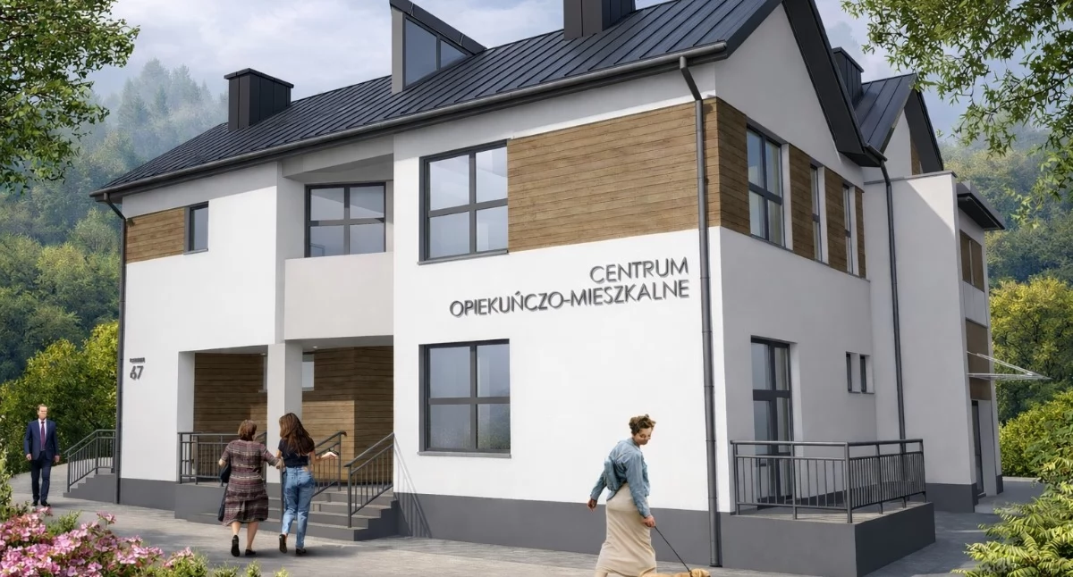 Myślenice Chełm. W budynku po szkole powstanie Centrum Opiekuńczo-Mieszkalne- umowa z wykonawcą podpisana ! 