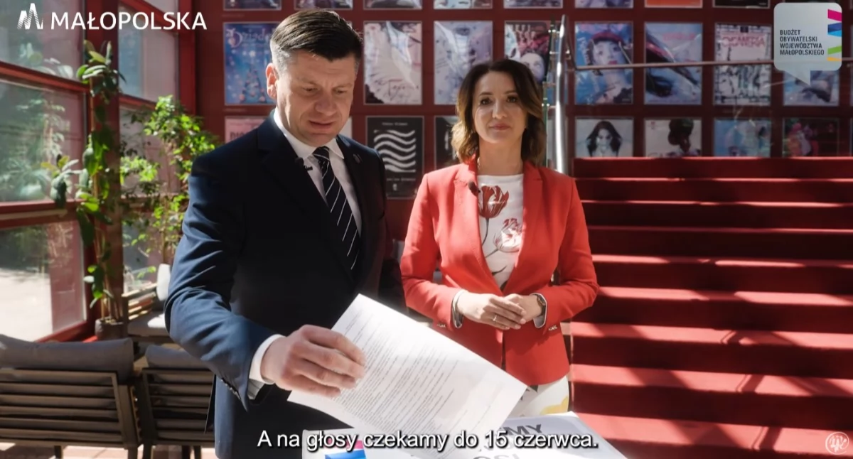 Twoja decyzja- Twój wybór. Zadania BO Województwa Małopolskiego czekają na Twój głos 