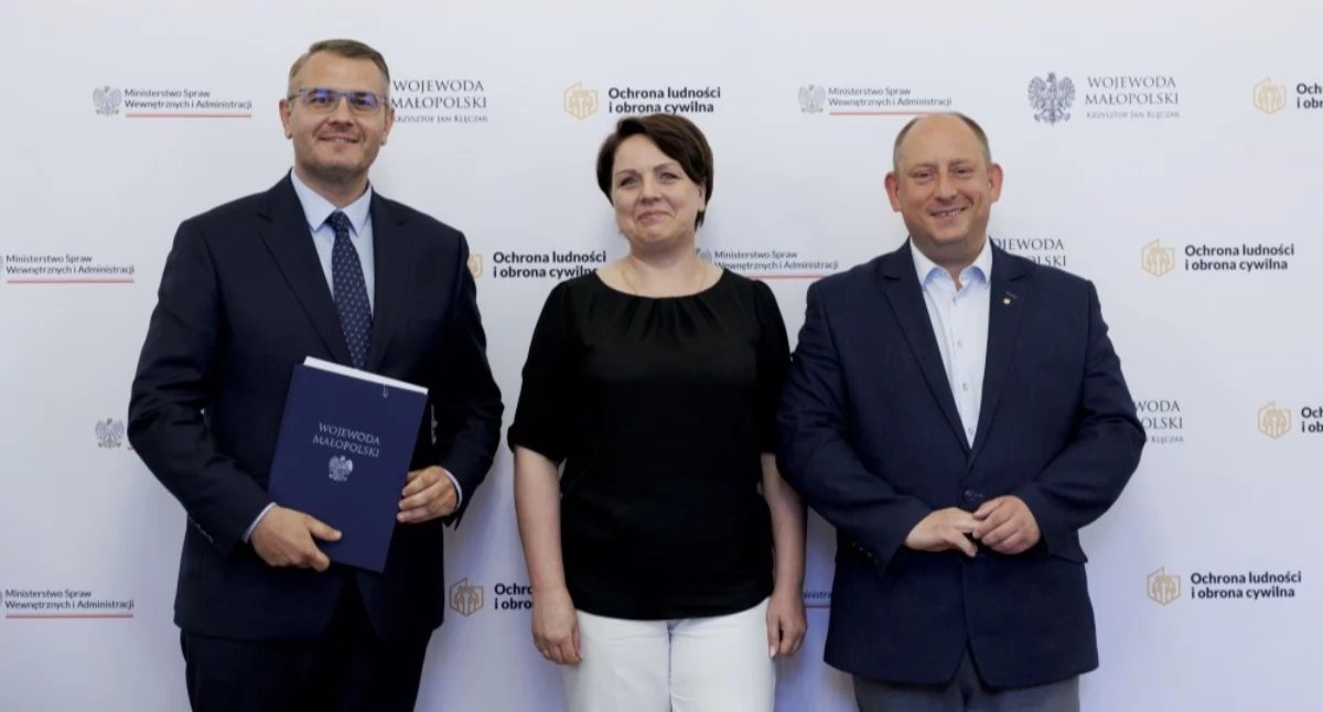 Ponad 1,7 mln zł dla Myślenic na budowę magazynu obrony cywilnej ! 
