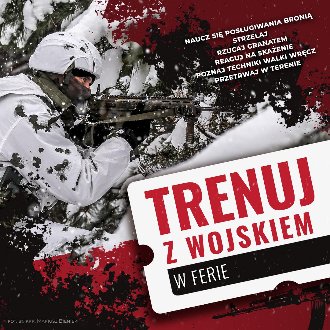 Ruszyły zapisy do projektu „Trenuj z wojskiem w ferie”