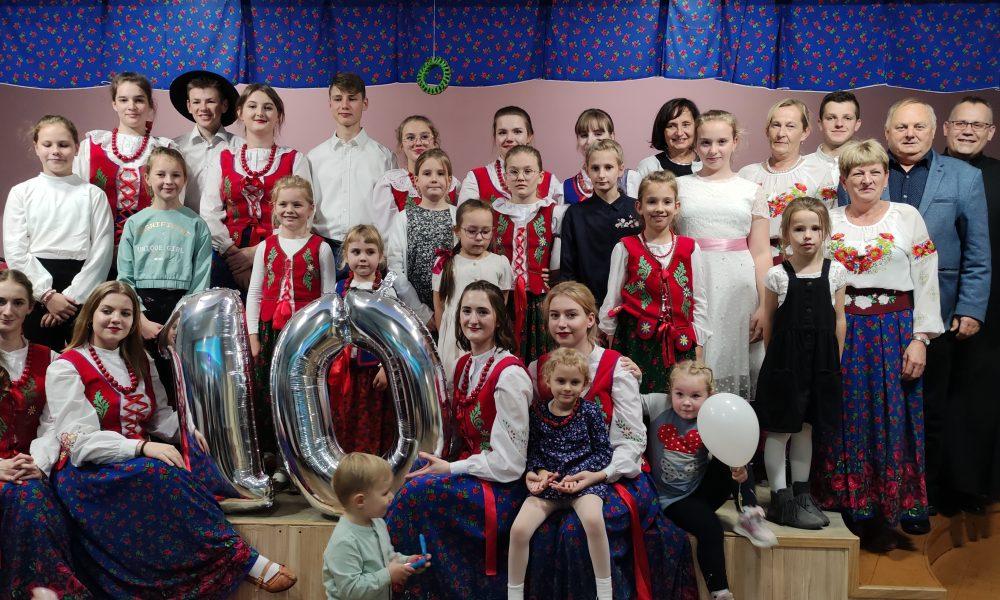 Mali Krzczonowianie- wspominamy jak  zespół świętował 10-lecie działalności