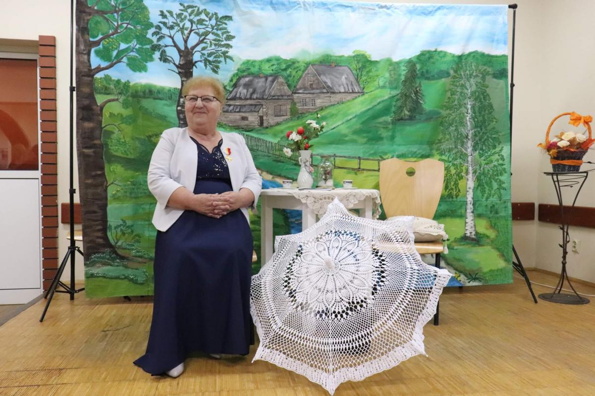 Droginia. Janina Cegielska odznaczona Krzyżem Małopolski