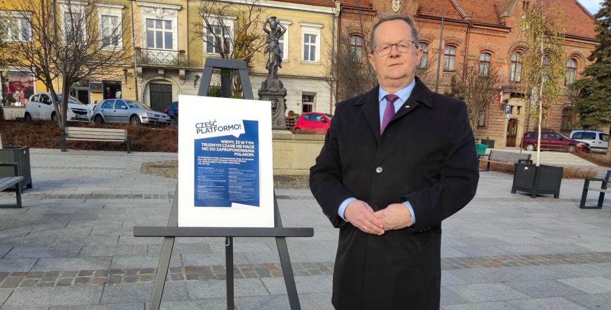 Poseł Władysław Kurowski: Dziś chcemy ostrzec przed dojściem do władzy Platformy Obywatelskiej